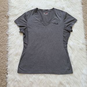 Fila Grey Short Sleeved Top Women's